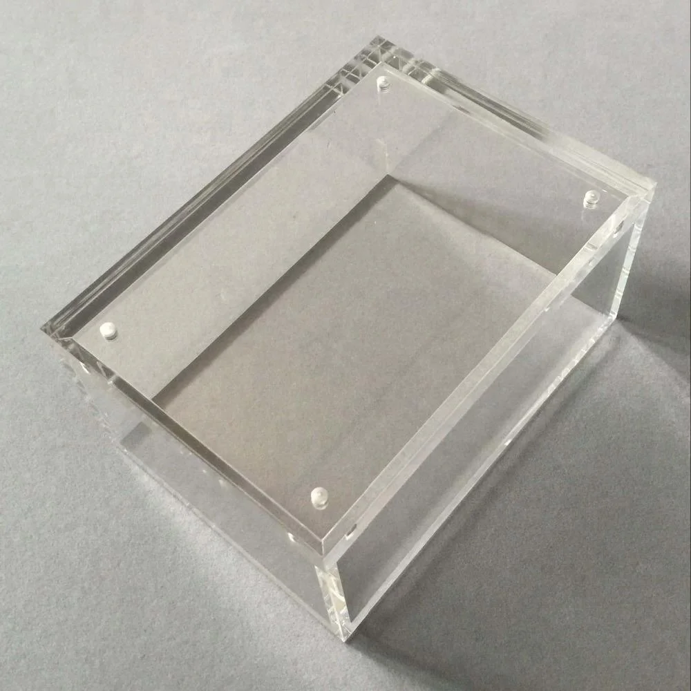 Modern Acrylic Magnet Display Rack Elegant Modern Design for Product Showcase