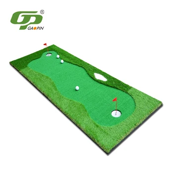 Artificial synthetic turf mat carpets indoor/outdoor personal mini golf putting green