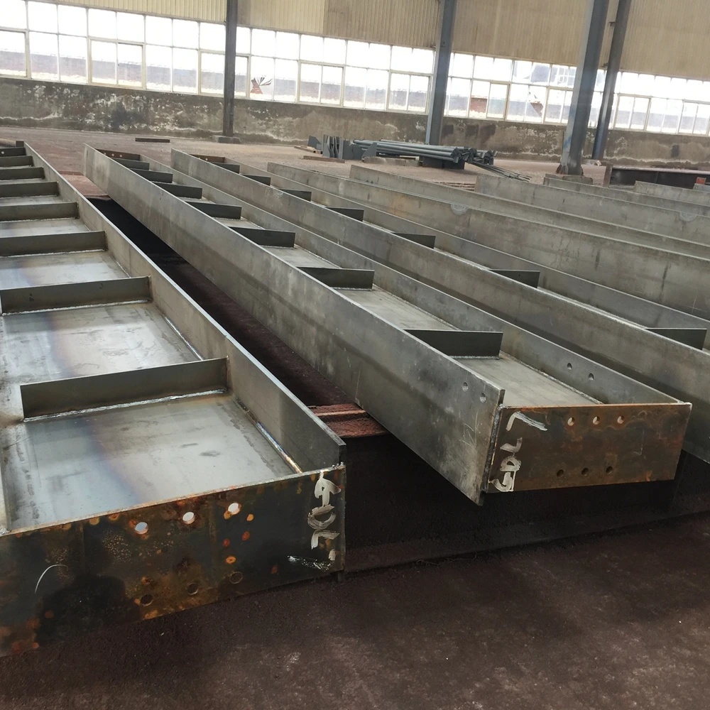 Steel Structure Signboard Frame Workshop Construction Steel Material Beam and Column Supplier