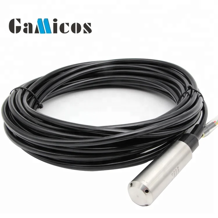 GLT500 Submersible Water Level Sensor for Sewage Treatment Borewell Level Sensor