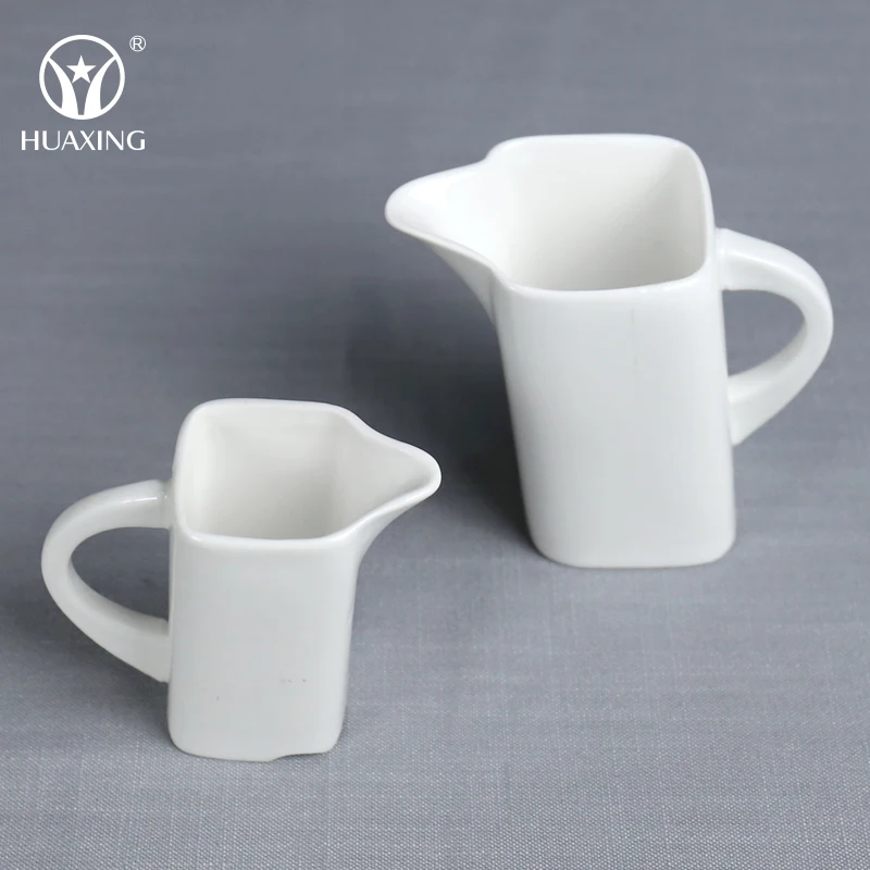 manufactory white ceramic sugar coffee creamer container from chaozhou