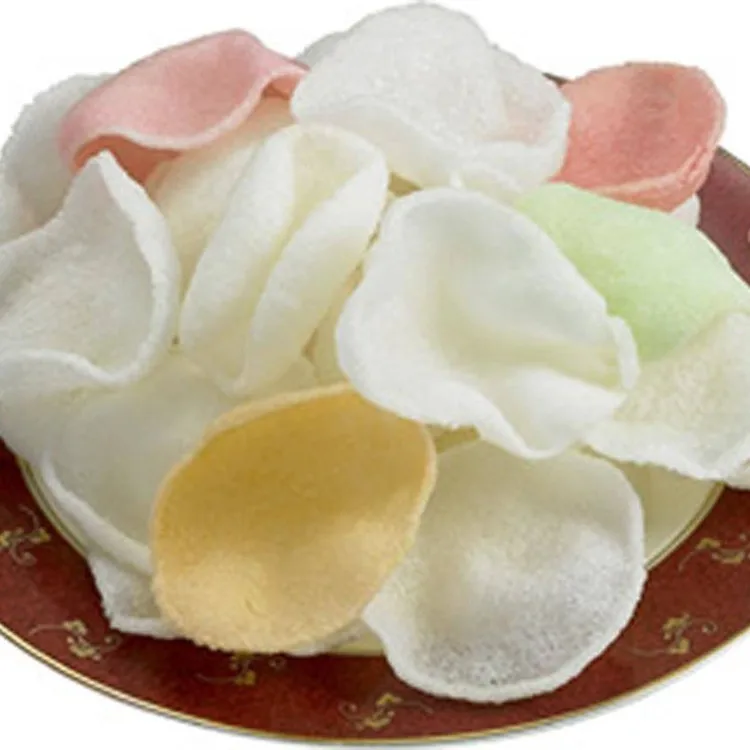 factory wholesale colorful prawn crackers seafood colored prawn