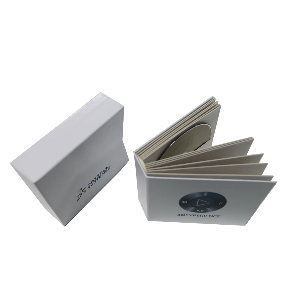 Customized Printed CD Box Set Rigid C1S Paperboard Recycled Materials Eco-Friendly Packaging for CDs DVDs and Records