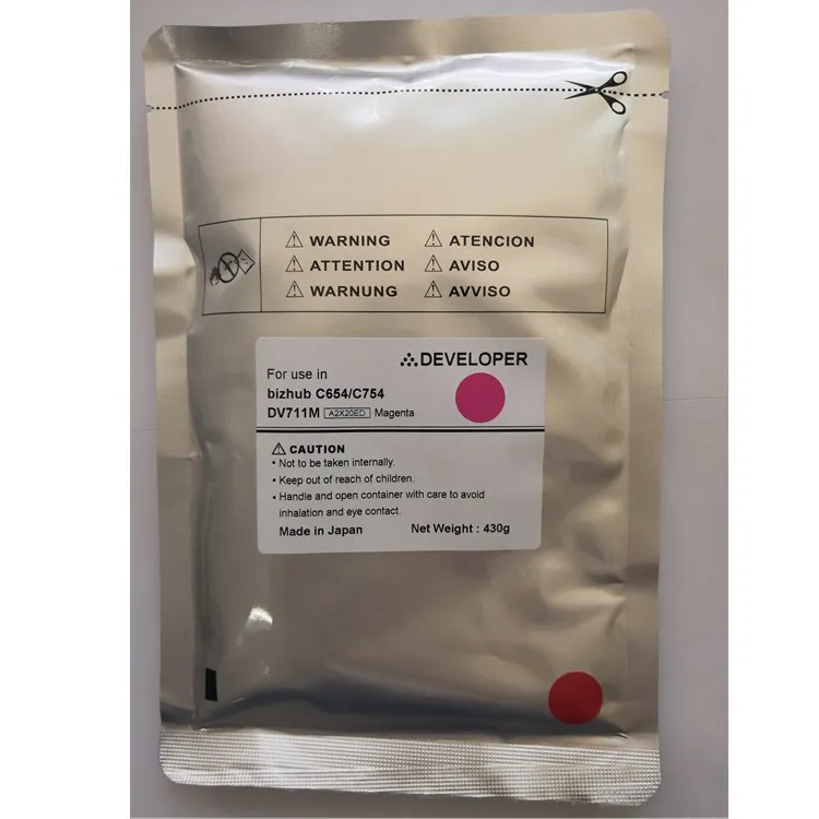 Bizhub 654 754 C654 C754 DV711 Developer Japan - Compatible Toner