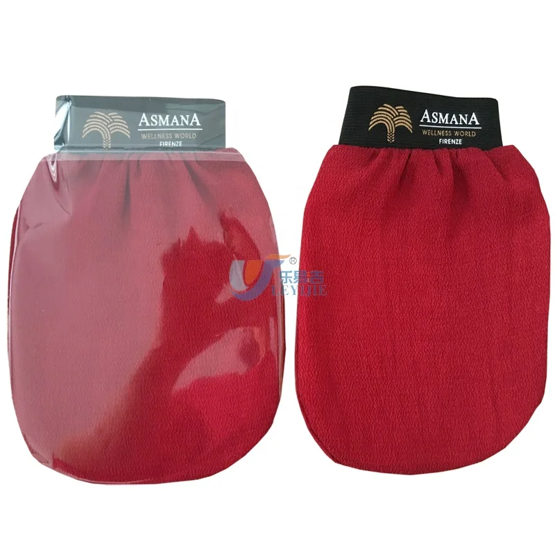 E-friendly 150D Одиночная вискозная душевая ванночка отшелушивающий скраб для тела варежка удаления омертвевшей кожи Скраб спа-ванны kesta