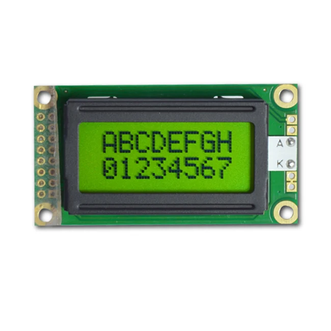 8x2 lcd display free sample