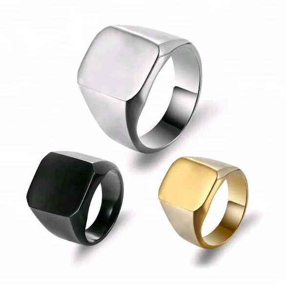 Shop Titanium Square Rings from Reliable China Manufacturers