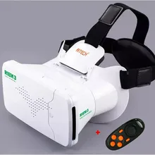 RITECH III RIEM3 VR Virtual Reality 3D Glasses Head Mount Oculus Rift Google Cardboard + Phone Wireless Bluetooth Remote Control