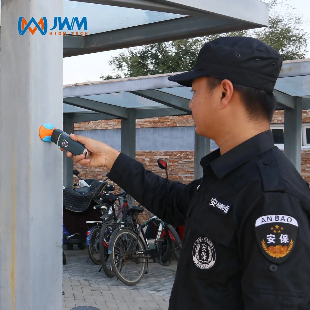 JWM WM-5000 V5 RFID Tracking Guard Tour System with USB Communication IP67 Waterproof Metal Construction