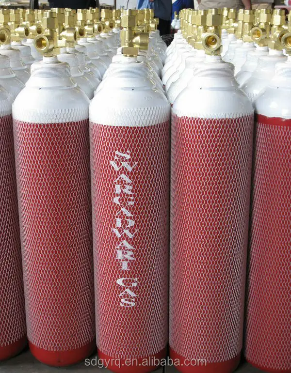 WELDING CARBON DIOXIDE CO2 GAS CYLINDER for FIRE EXTINGUISHER SYSTEM