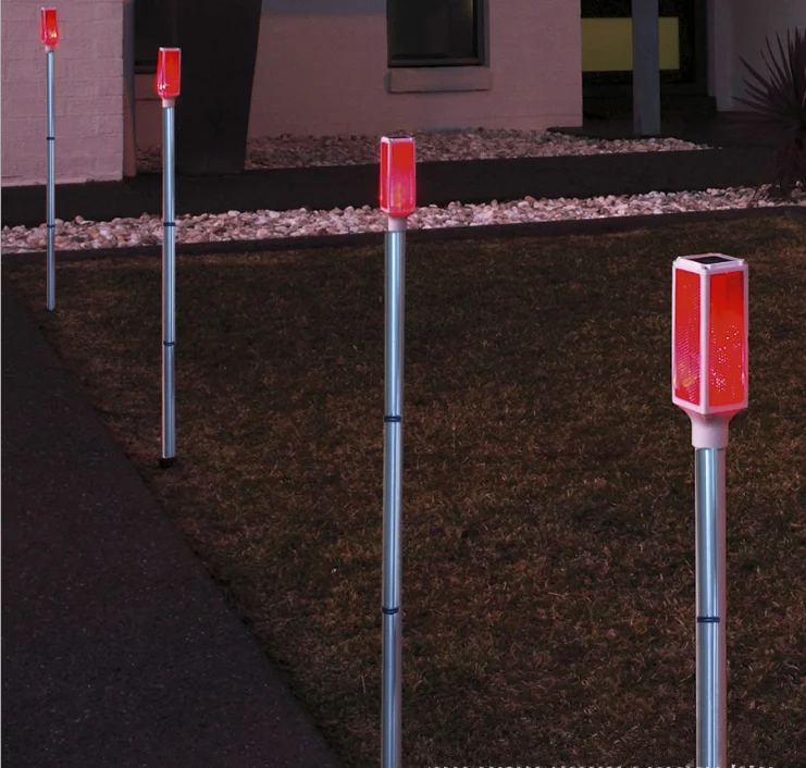 solar led driveway marker stake lights