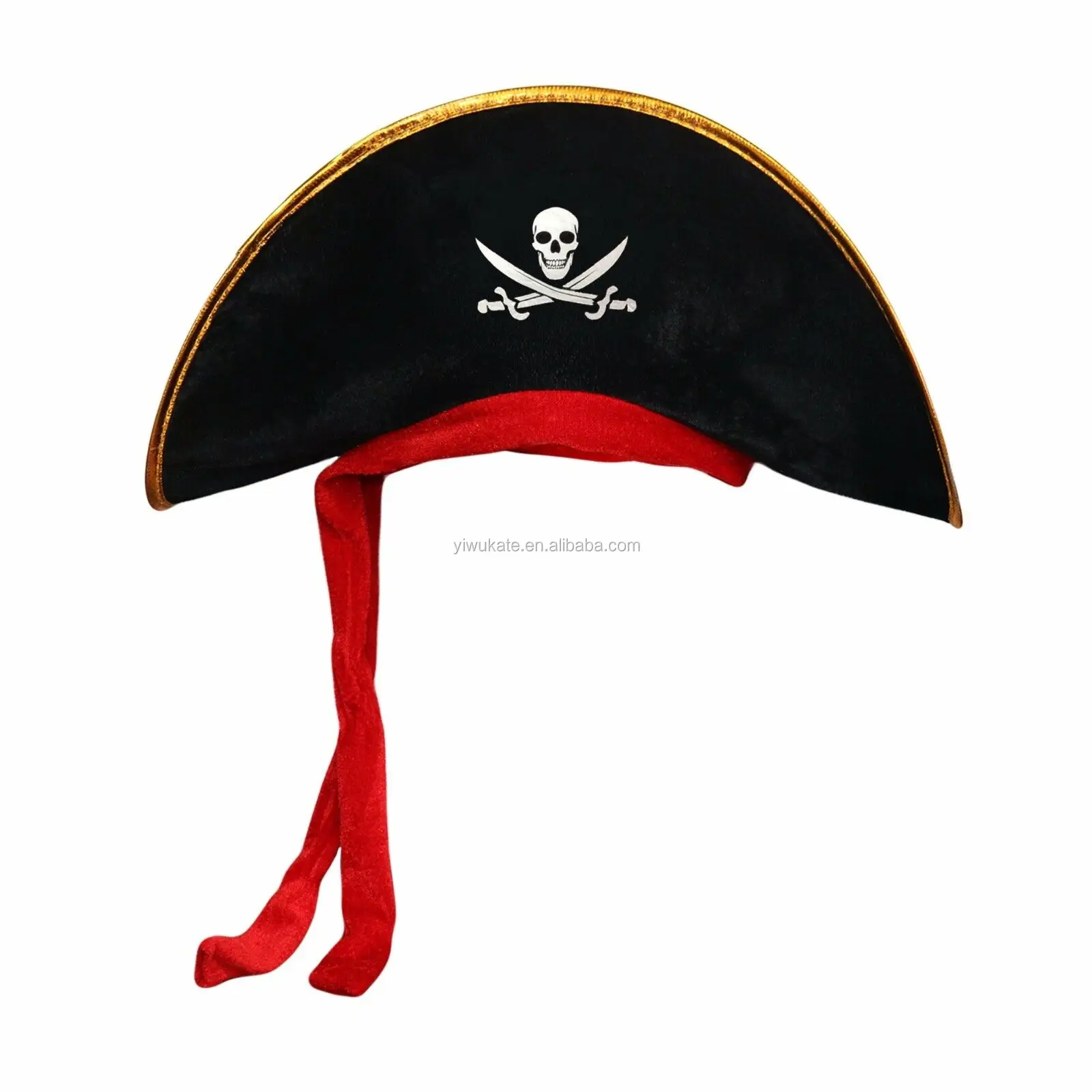 Source Chapéu pirata do caribe das carpas masculino, fantasia com trama,  acessório de festa, chapéu de brilho, MH-2325 on m.alibaba.com