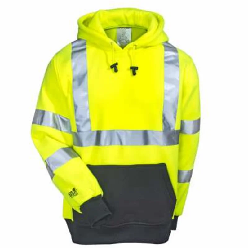 reflective safety hoodie