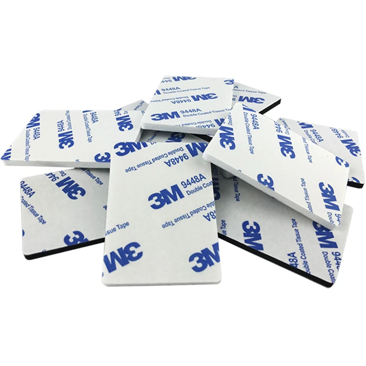 Двусторонняя белая лента высокой плотности из вспененного этилвинилацетата, прочная прокладка, крепление, прямоугольная клейкая лента