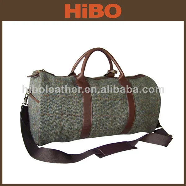 Leather Duffel Bag Travel Safari 