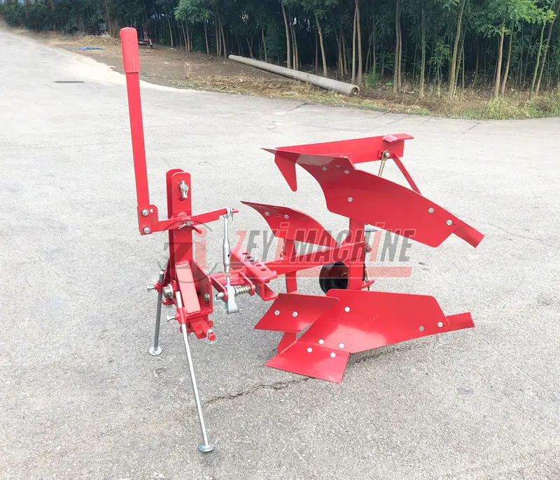 Factory Recommended 3 Point Mount Single Plow Manual Reversible Plow Mini Tractor