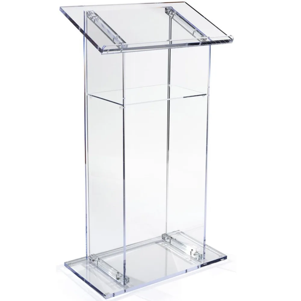 Clear Acrylic Plastic Lucite Podium Pulpit Lectern| Alibaba.com