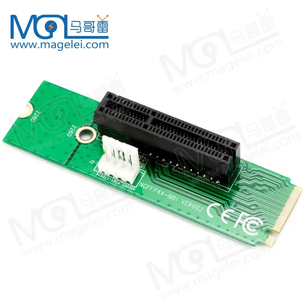 
 Адаптер NGFF M2 SSD папа-PCI-e Express 4X мама  