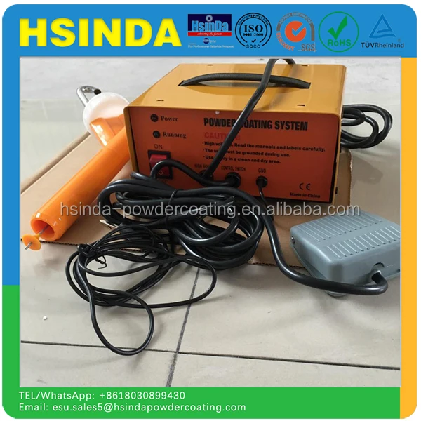 Оптовая продажа, Дешевая портативная машина для порошкового покрытия 120-240 В переменного тока, 50-60 Гц, для личного домашнего использования, для самостоятельного тестирования, мини-пистолет-распылитель, оборудование