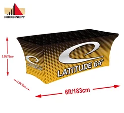 Уличная скатерть с принтом на заказ 6