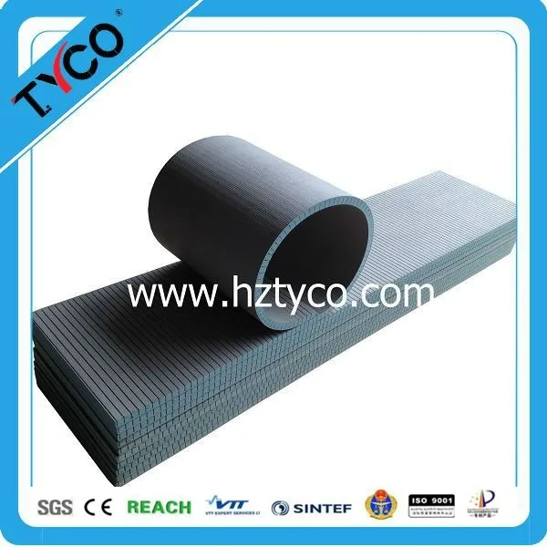 Prefabricated Curved XPS Tile Backer Board