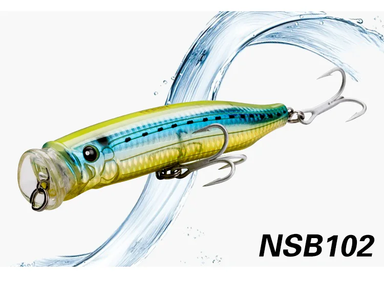Plastic Floating Trolling Splash Big Game Angler Rolls Flashes Fishing Lures Popper