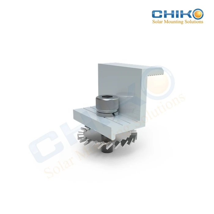 Крепление на солнечных батареях, средний конец, зажимы для панелей солнечных батарей