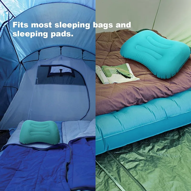 Inflatable Camping Pillow Ultralight Backpacking Camp Travel Pillow