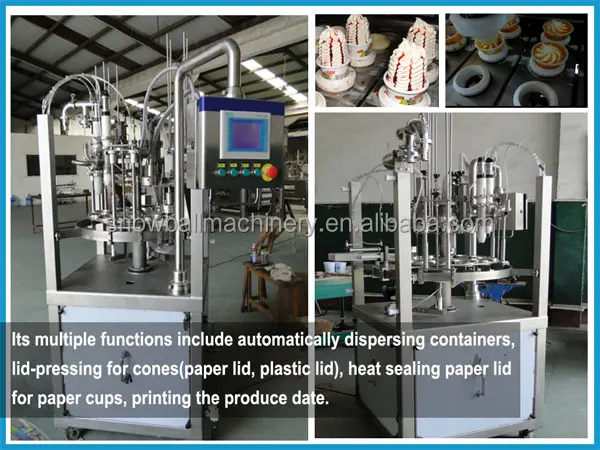 アイスクリーム、ジェラート用充填機 FILLING MACHINE ピストン式定量充填機 アイスクリーム