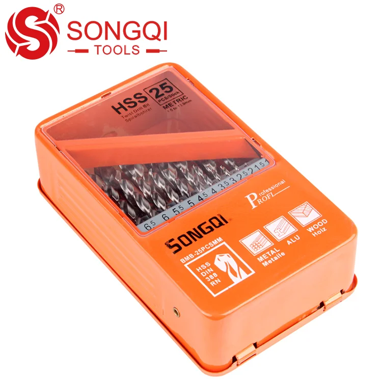 Songqi Drill Bit Set Metal Hss M35 Cobalt Twist Drill Bit For Stainless ...