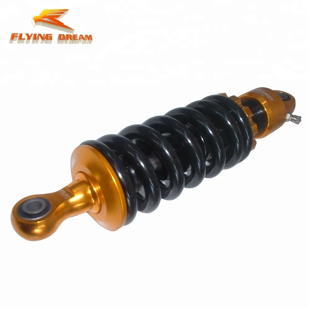 Qiilu Amortisseur de jambes de force, amortisseur de suspension arrière de moto pour moteur hors route ATV 280mm Qiilu Amortisseur de jambes de force, amortisseur de suspension arrière de moto pour moteur hors route ATV 280mm