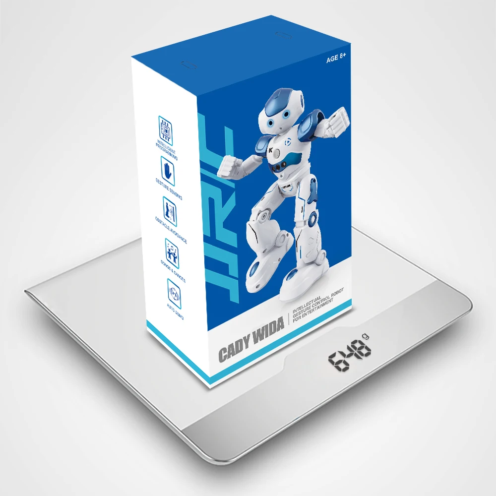 JJRC R2 2,4G USB зарядка танцующий радиоуправляемый робот интеллектуальная программируемая игрушка для детей подарок на день рождения