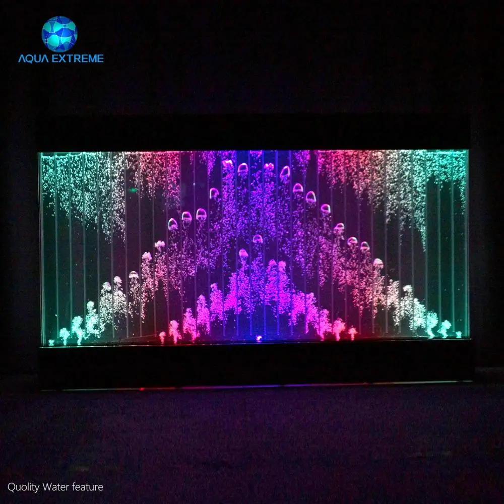 H5ft X W8ft   Programmable Bubble Wall. Window Type Installation