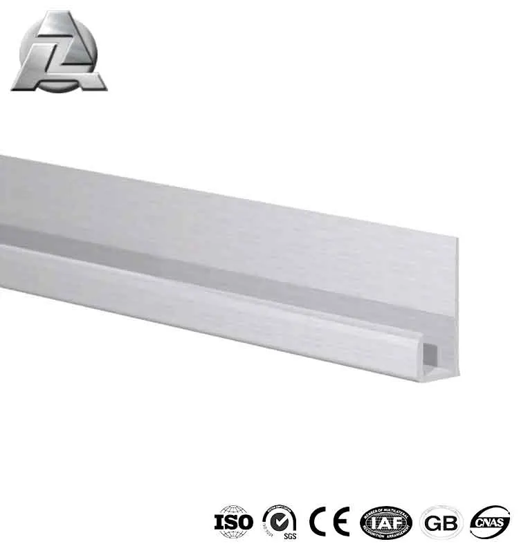 Custom Small Size j Section Aluminium Extrusion