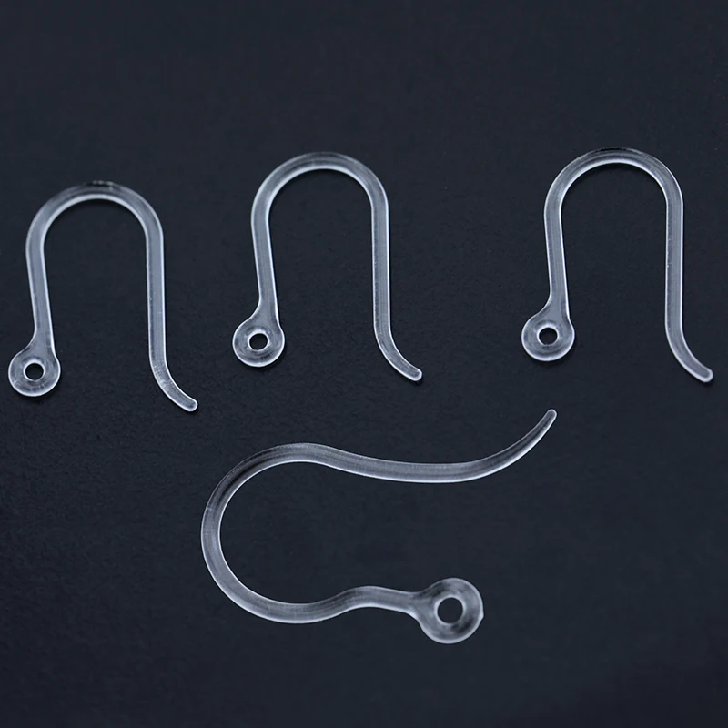 Невидимые пластиковые серьги для сережек