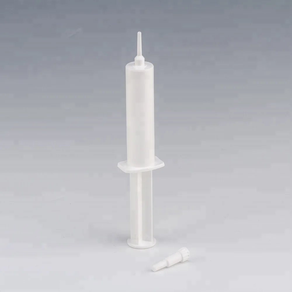 Single Use Disposable White Dose Syringe Veterinary Cow Mastitis Intramammary Influsion Treating Syringes From China