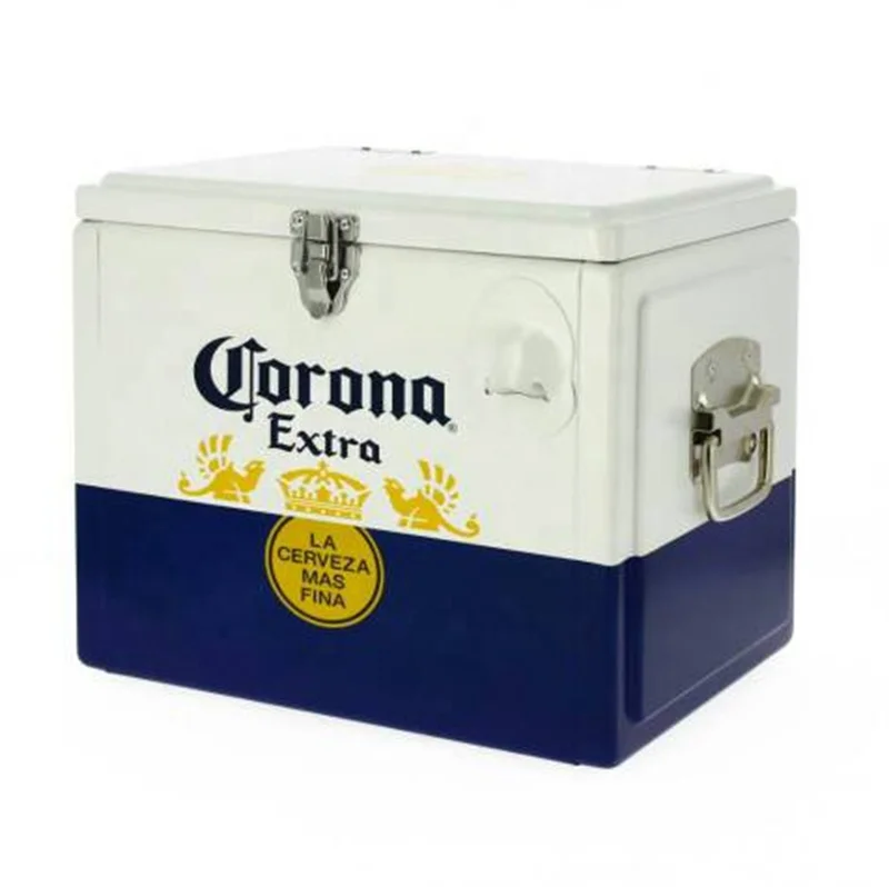 25L Corona Extra Tinplate Large Champagne Wine Beer Cooler Box - China  Tinplate Cooler Box and Champagne Cooler Box price