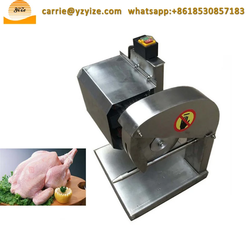 Manual Thick stainless steel cutting dicing slicer cut chicken and duck  goose Slicer machine Frozen Meat Cutter Slicer Machine