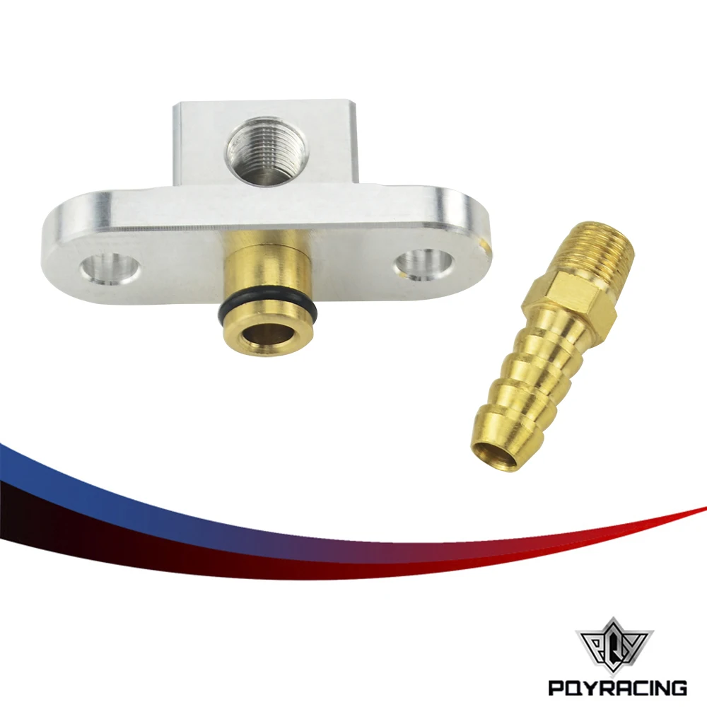 PQYRACING Fuel Pressure Regulator Fuel Rail Adapter for Subaru Impreza 00-07 WRX/Sti PQYRACING Fuel Pressure Regulator Fuel Rail Adapter for Subaru Impreza 00-07 WRX/Sti