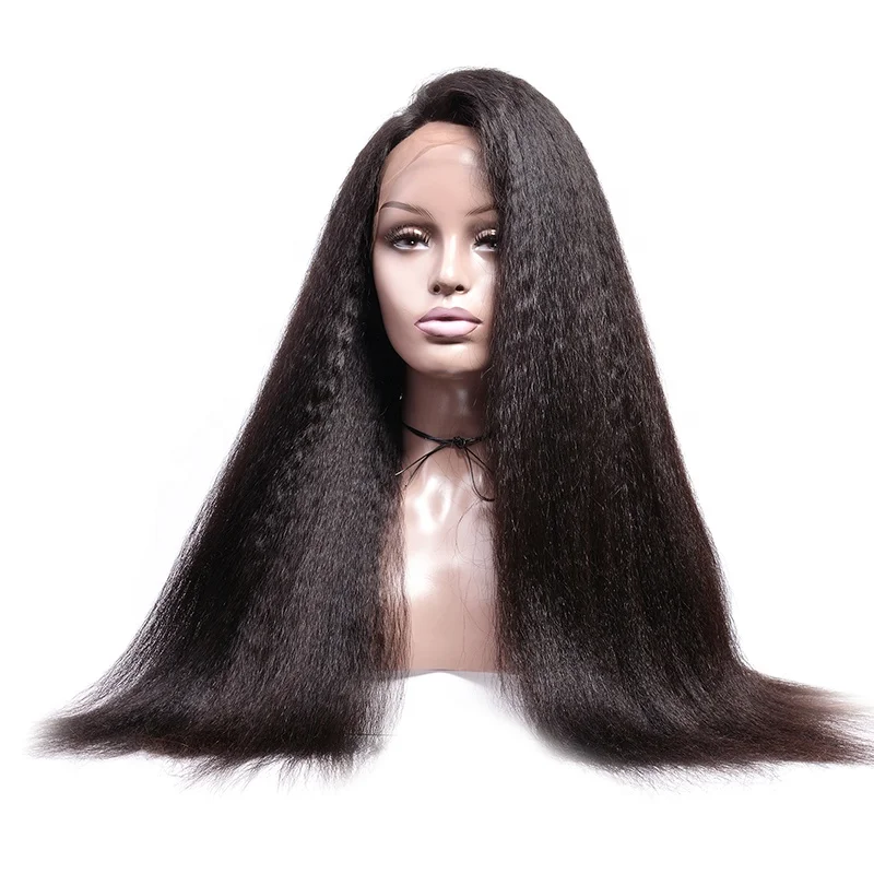 Yaki Straight Brazilian Cuticle Aligned Virgin Hair Lace  display picture 2