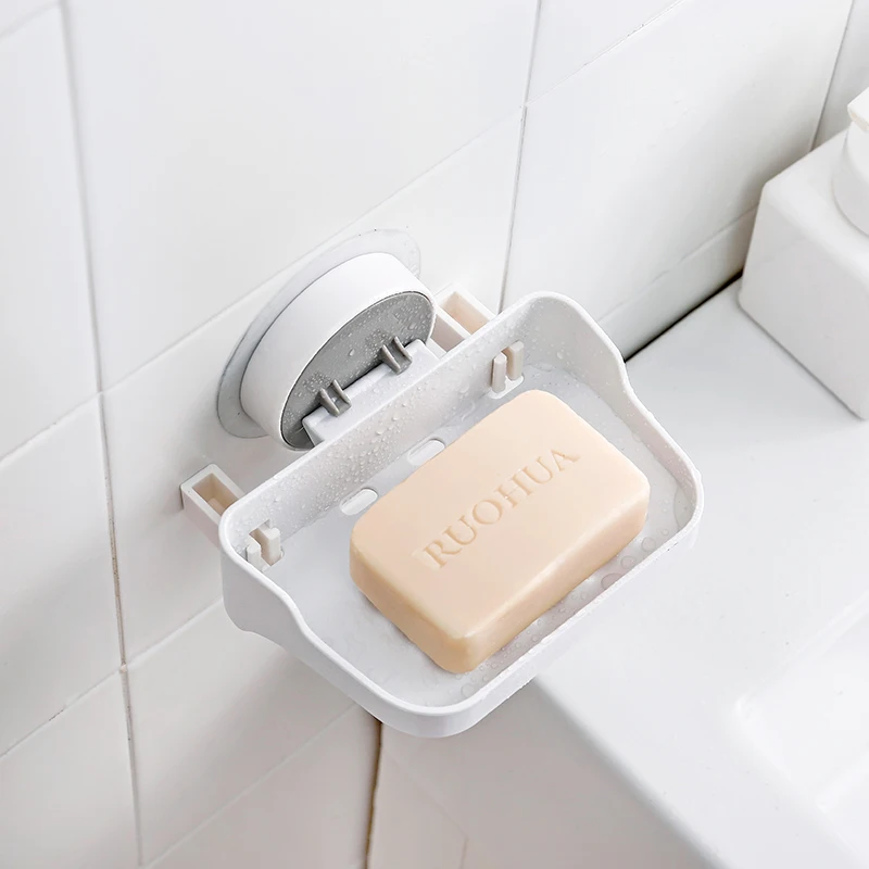 Ecofriendly Natural Toilet Travel Bar Soap Dish Plastic Bathroom