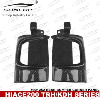 HIACE 200 Body Parts - Rear Bumper Corner Panel (fiber Glass)