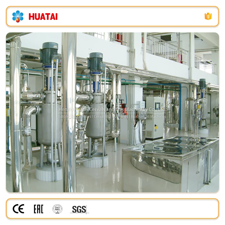Henan Huatai Advanced Technology Oil Mill Machine/ Soybean Oil Plant Price/  Soybean Oil Complete Production Line