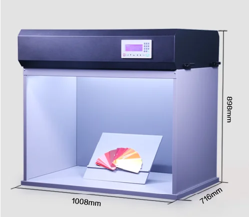 Visual Chart Basic Light Box To Evaluate Color For Various Samples ...