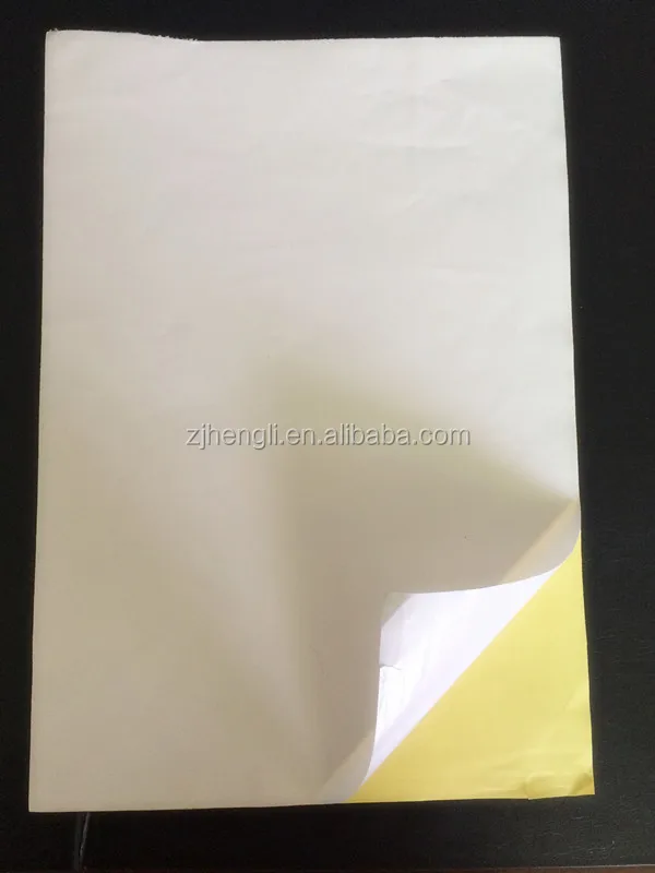 mirror coated sticker paper