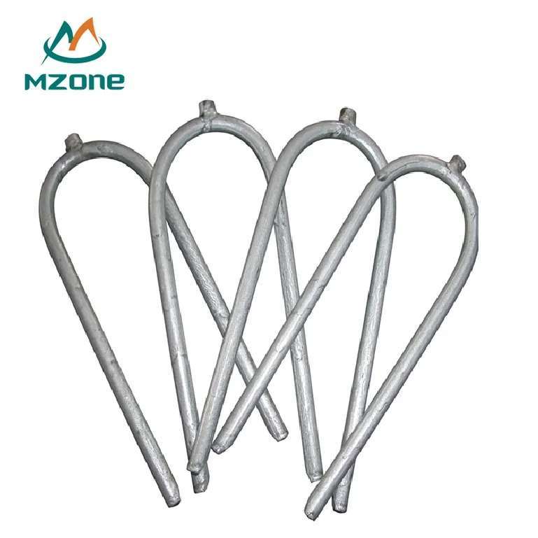 Mzone Trampoline Anchor Kits Stakes With Strap