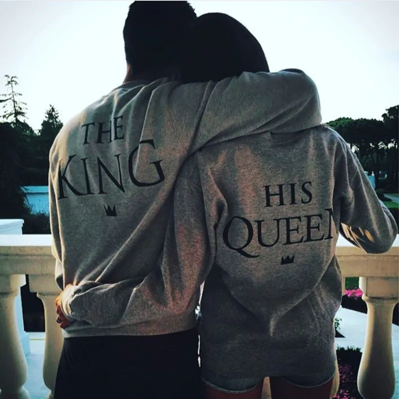 Mr Mrs Couples Hoodies 2016 New Letter Printed Tops