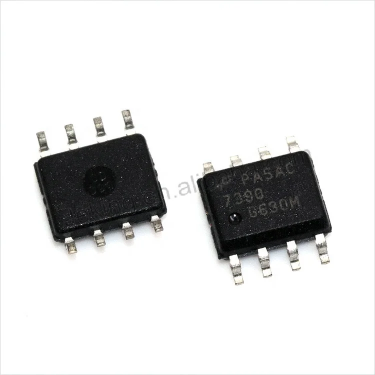 2 Pcs NEW 7380 FAN7380 SOP-8 SMD 8-pin IC Chip Free shipping 