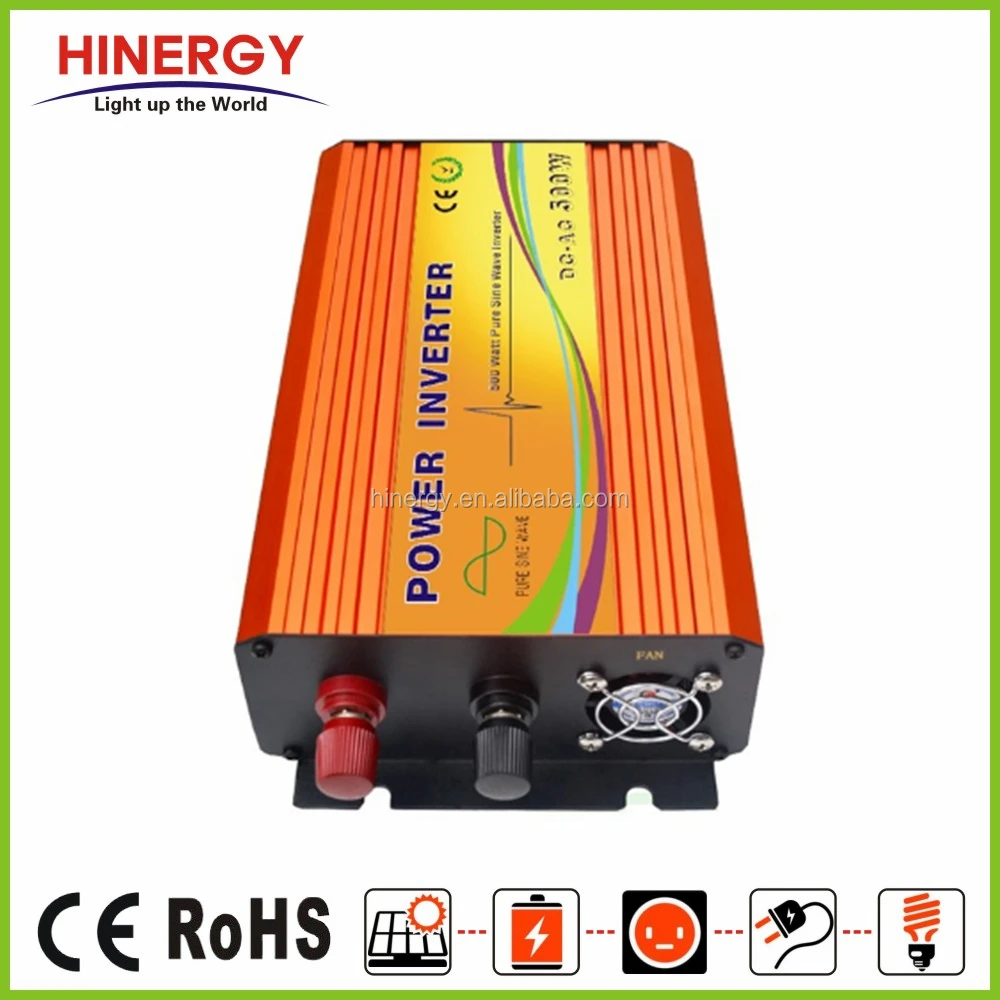 Off Grid Solar Power System Single-Phase 12/24/48V Dc to 120Vac 230V Ac Output Solar Inverter Camping  Setup Price