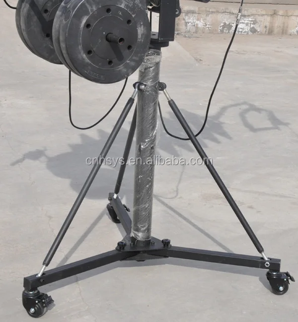 
5,5 метров телескопическая стрела камеры с ручным ромбовидным рычагом 